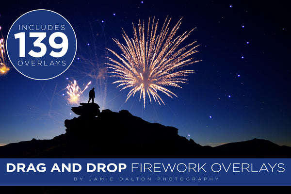 Firework Drag and Drop Overlays