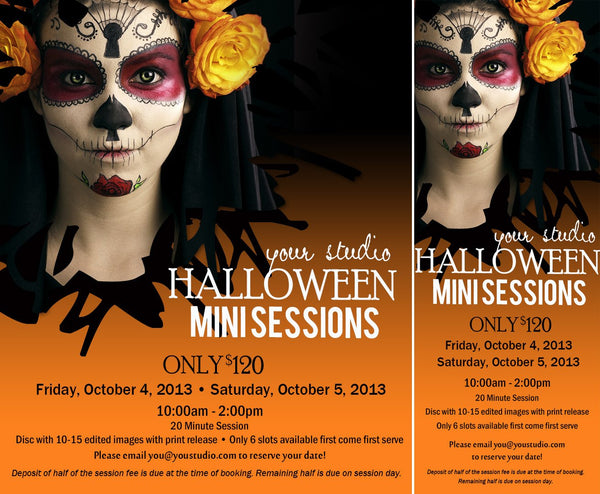 Spooky Halloween Photo Overlay Collection