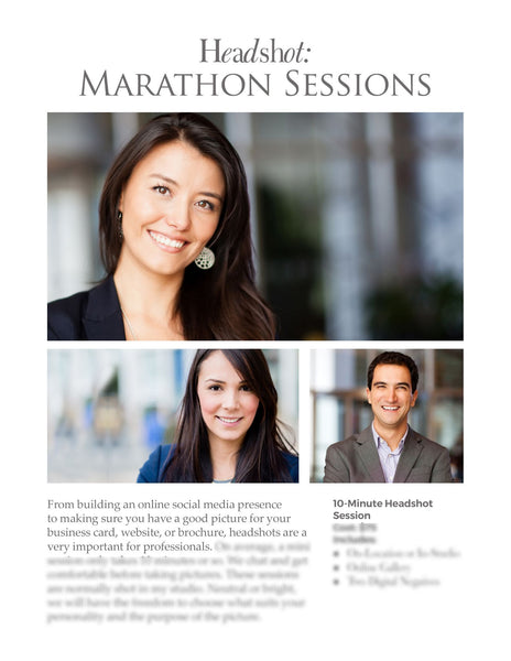 The Complete Headshot Photography Product Collection