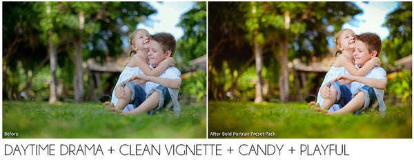 Bold Portrait Preset Pack (Summer)