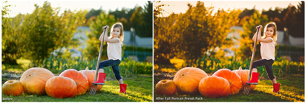 Fall Portrait Preset Pack