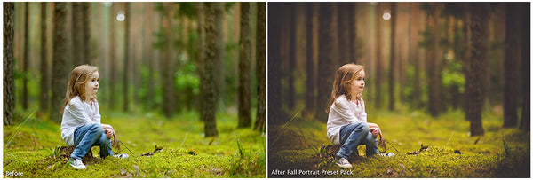 Fall Portrait Preset Pack