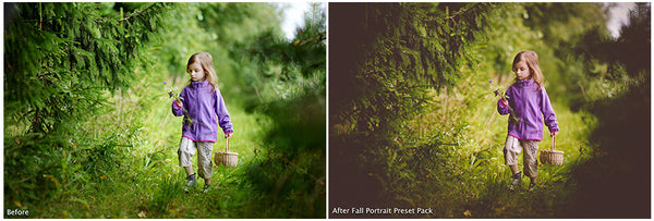 Fall Portrait Preset Pack