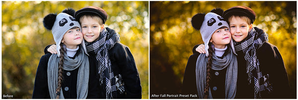 Fall Portrait Preset Pack