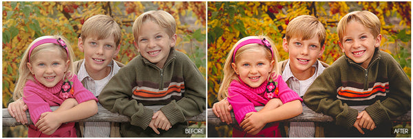 Fall Portrait Preset Pack
