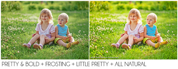 Bold Portrait Preset Pack (Summer)