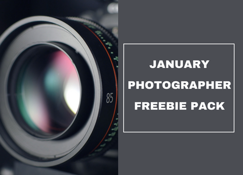 January Photography Freebie Pack 2022