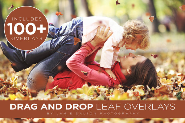 Leaf Drag and Drop Overlays