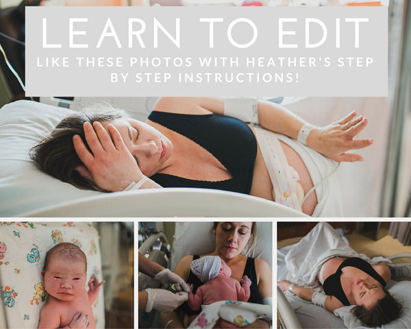 Birth Photography and Fresh 48 Workshop by celebrity birth photographer Heather Mohr.