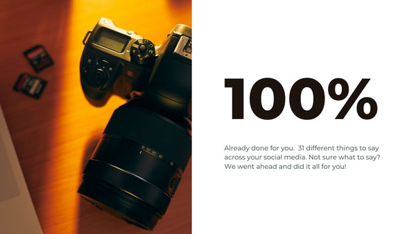 *NEW IN 2022* March Social Media Content for Photographers *Copy-Paste-Post*  Already done for you!