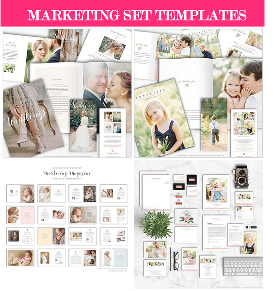 Fotovella Template Collection, 473 Photography Photoshop Template Bundle for Portrait, Newborn, Wedding & Senior Photographers, PSD templates, Facebook, Instagram