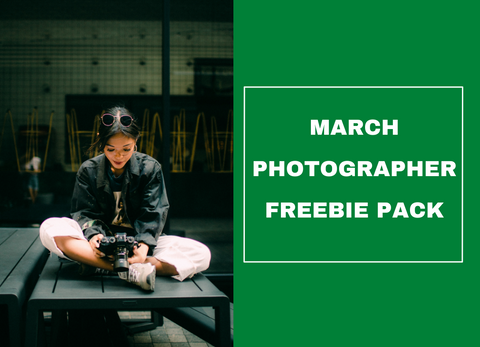 March Photography Freebie Pack 2022