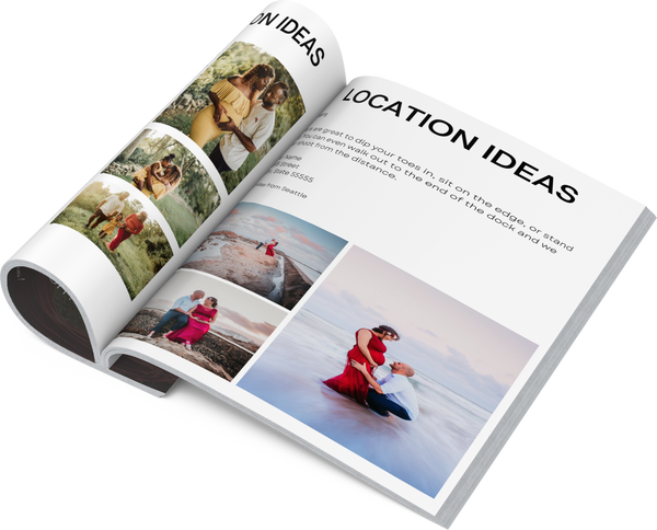 Location Planning Guide for Photography Clients for CANVA: HUGE BUNDLE