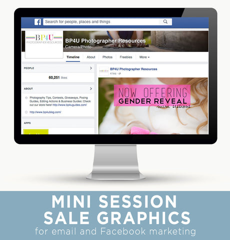 Mini Session Sale Graphics