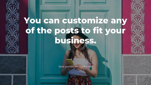 Monthly Non-Niche-Specific Photography Social Media Content *Copy-Paste-Post* - 365 Posts Already done for you!