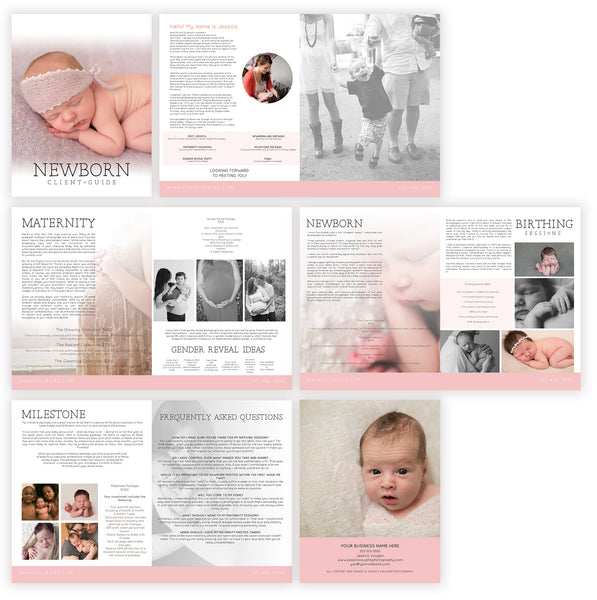 Newborn Welcome Packet Template {3rd Edition}