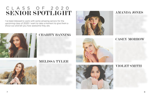 Senior Welcome Packet Template {3rd Edition}