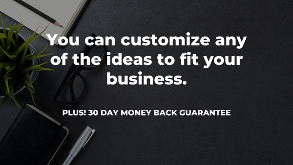 Personal Branding & Headshot Photography Social Media Content *Copy-Paste-Post* - 365 Posts Already done for you!