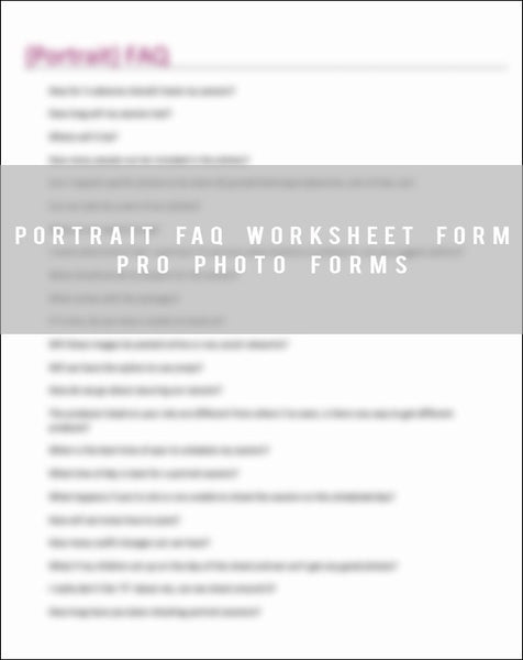 61 Photography Contracts and Forms