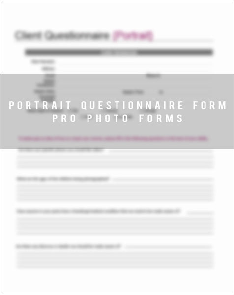 61 Photography Contracts and Forms