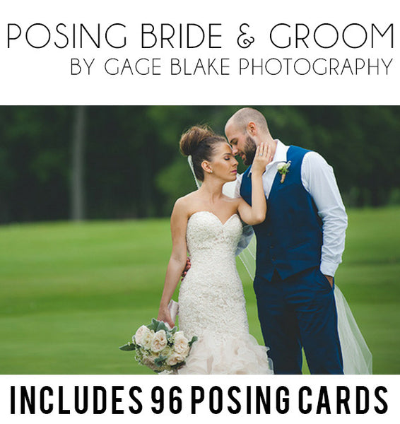 860 Wedding and Engagement Posing Card Bundle by Gage Blake Photography