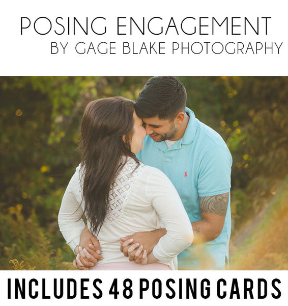 860 Wedding and Engagement Posing Card Bundle by Gage Blake Photography