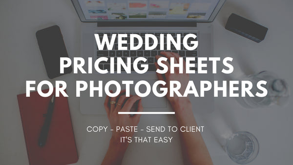 The Complete Wedding Photography Product Collection