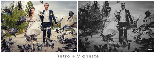 Black and White Film Action Set