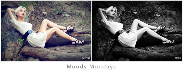 Black and White Film Action Set