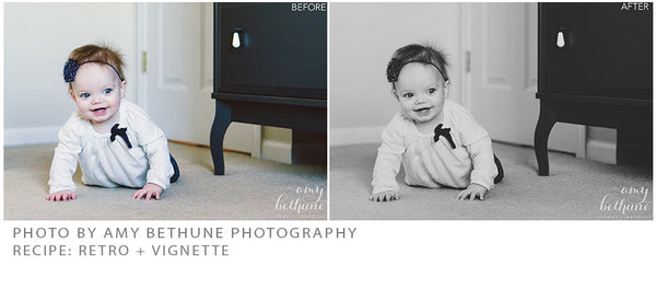 Black and White Film Action Set