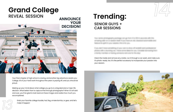 Senior Guy Client Guide, Style Guide, Welcome Packet Template, Magazine Template