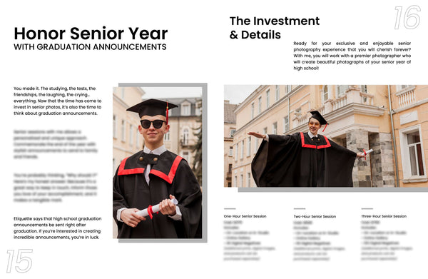 Senior Guy Client Guide, Style Guide, Welcome Packet Template, Magazine Template