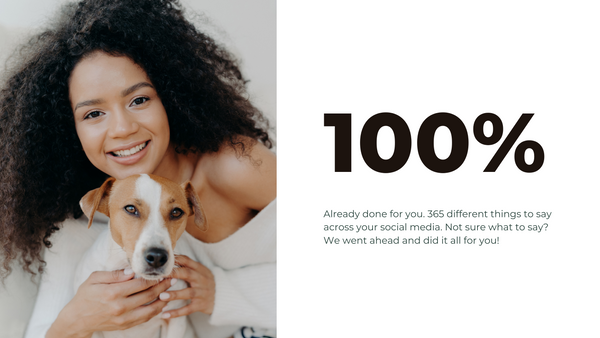 Pet Photography Social Media Content *Copy-Paste-Post* - Already done for you!