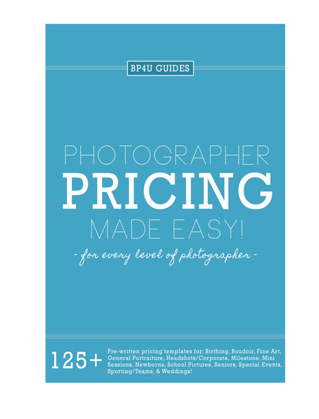 Complete Pricing Collection for Photographers