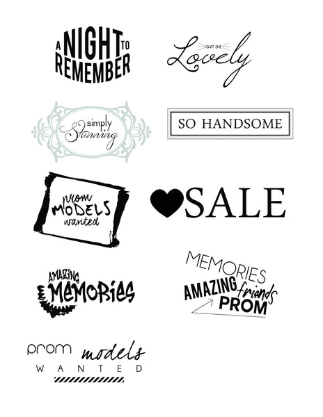 Senior Drag and Drop Word Art