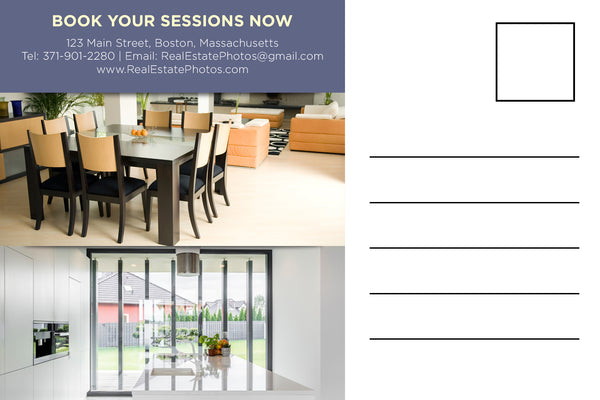 Real Estate Photography Marketing Card Bundle | PSD Templates