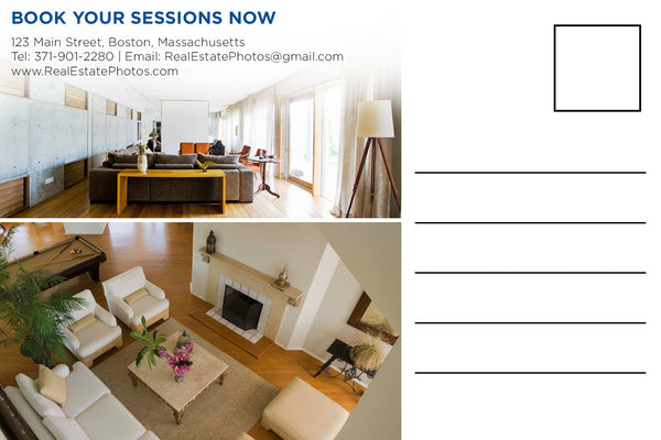 Real Estate Photography Marketing Card Bundle | PSD Templates