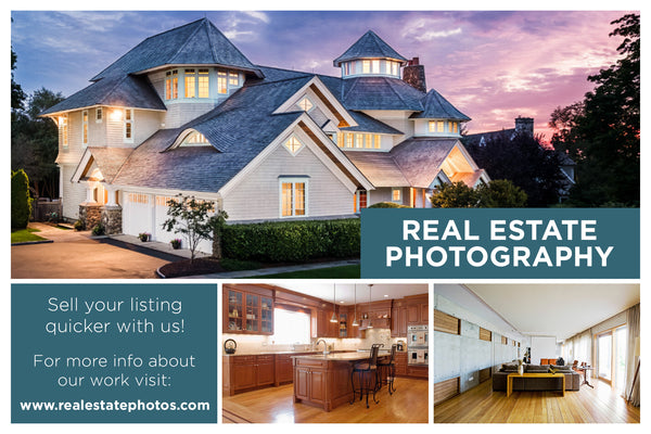 Real Estate Photography Marketing Card Bundle | PSD Templates