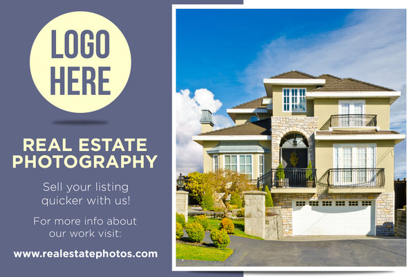 Real Estate Photography Marketing Card Bundle | PSD Templates