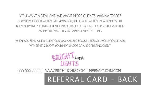 Senior Glam Marketing Set