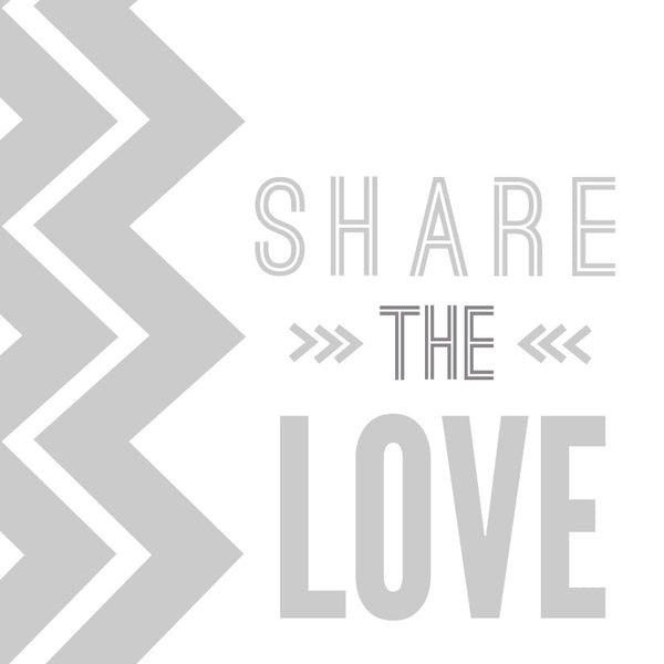 Chevron Love Marketing Set