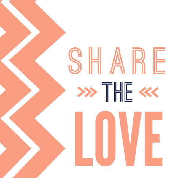 Chevron Love Marketing Set