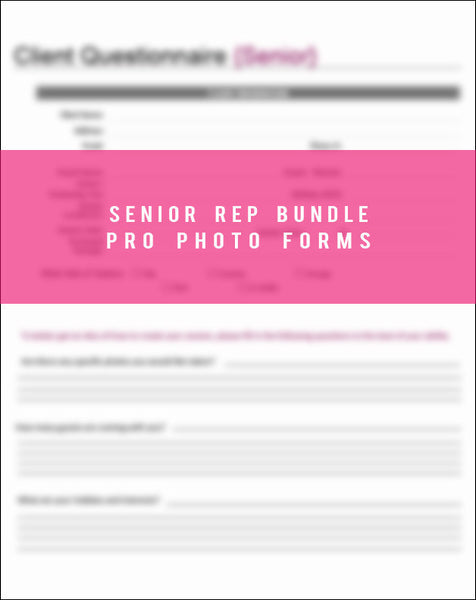 61 Photography Contracts and Forms