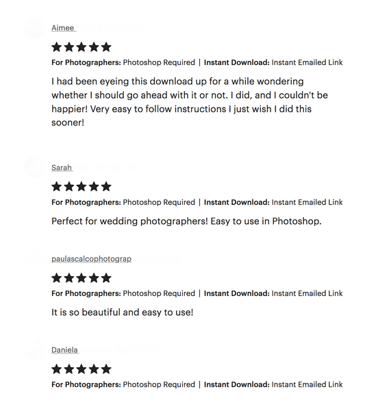 Wedding Photographer Marketing Set with Studio Welcome Guide, Client Pricing Guide, & Postcards, INSTANT DOWNLOAD Photoshop Template | 1551