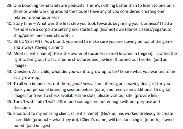 The Complete Personal Branding Photography Product Collection for CANVA