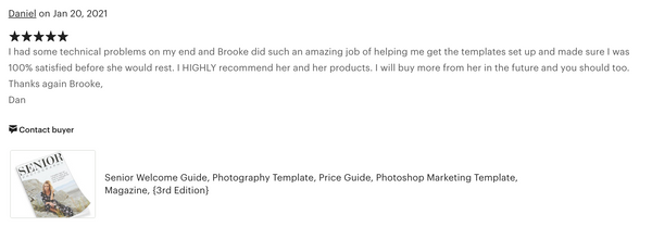 Senior Welcome Packet Template {3rd Edition}