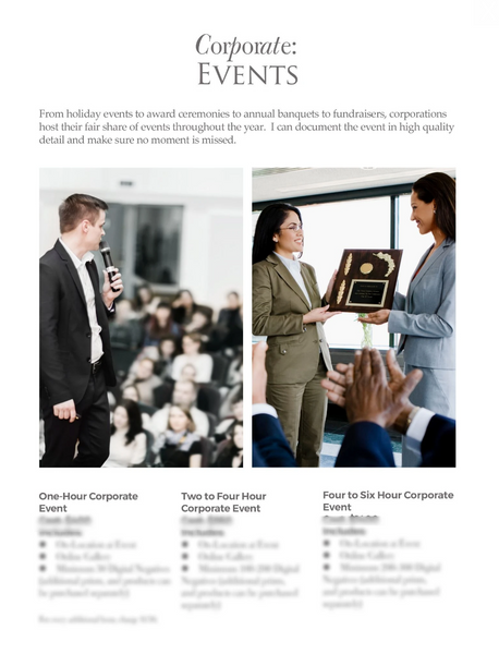 The Complete Corporate Photography Product Collection