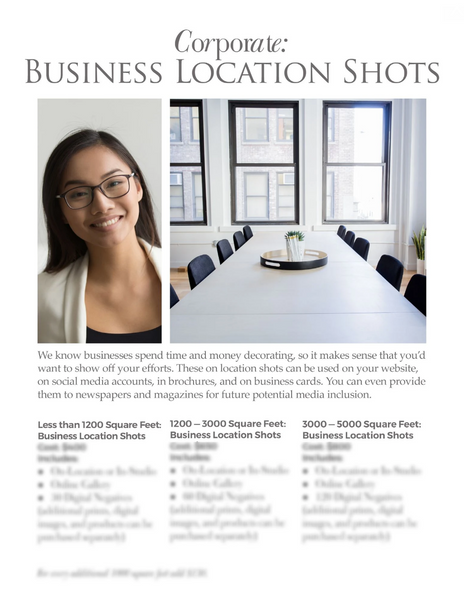 The Complete Corporate Photography Product Collection