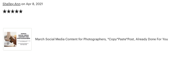 March Social Media Content for Photographers *Copy-Paste-Post*  Already done for you!