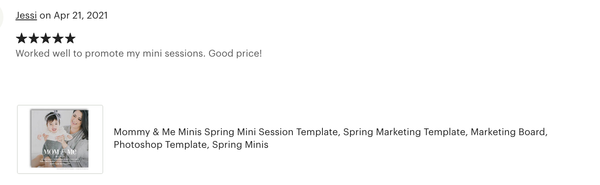 Mommy & Me Minis - Mother's Day Photo Session - Digital Marketing Board - MOM ME 3 - 1657